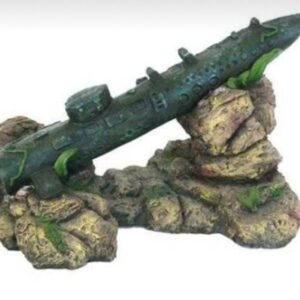 Akvaryum dekoru orta boy gemi