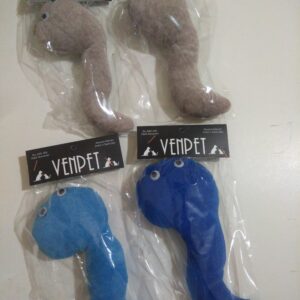 6 adetli pakette Hışır kedi ve köpek için yılan oyuncak